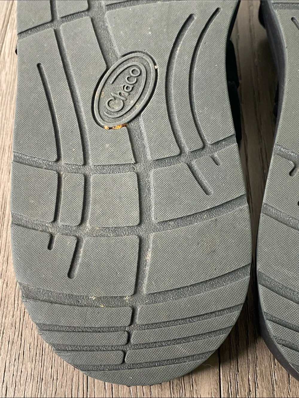 Chaco Black Slide Sandals with Adjustable Straps Men’s Size 9